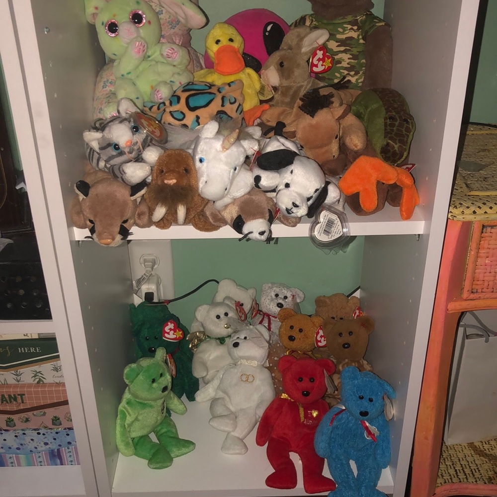 Colorful Plush Toy Collection